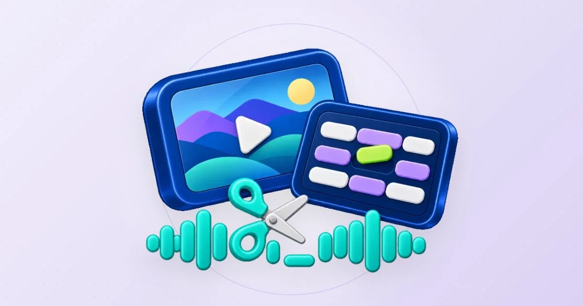 Actual Cut Studio workspace marking the pauses in a spoken example video and exporting the shorter MP4.