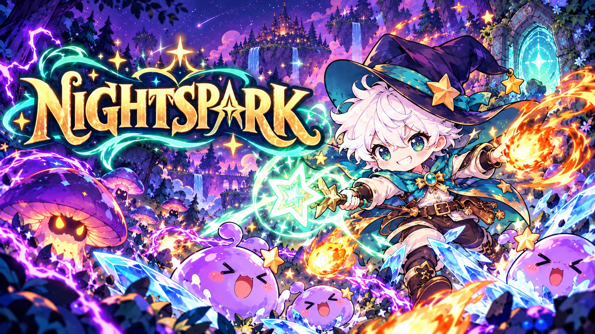 NIGHTSPARK game artwork