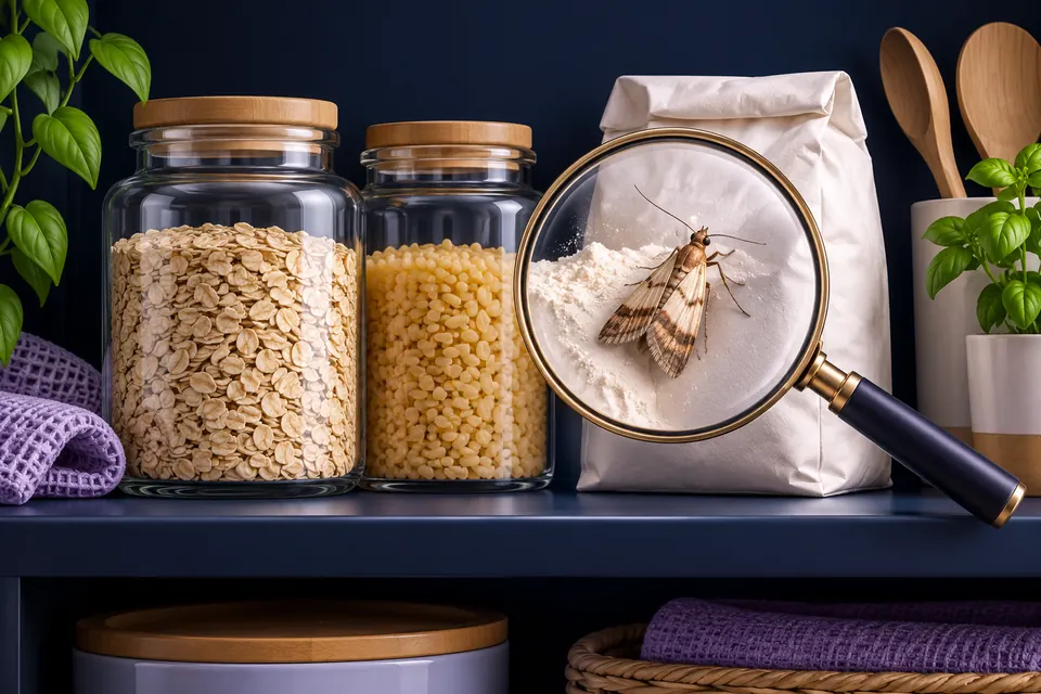 The moth you see may be far from the packet you need to find.